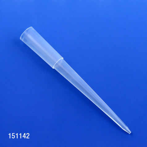 Globe Scientific Pipette Tip, 1 - 200uL, Natural, for use with Oxford Slimline, 1000/Bag Pipette Tip